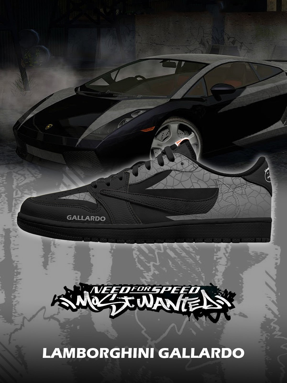 L.Gallardo V.1 Custom TS Low Sneakers