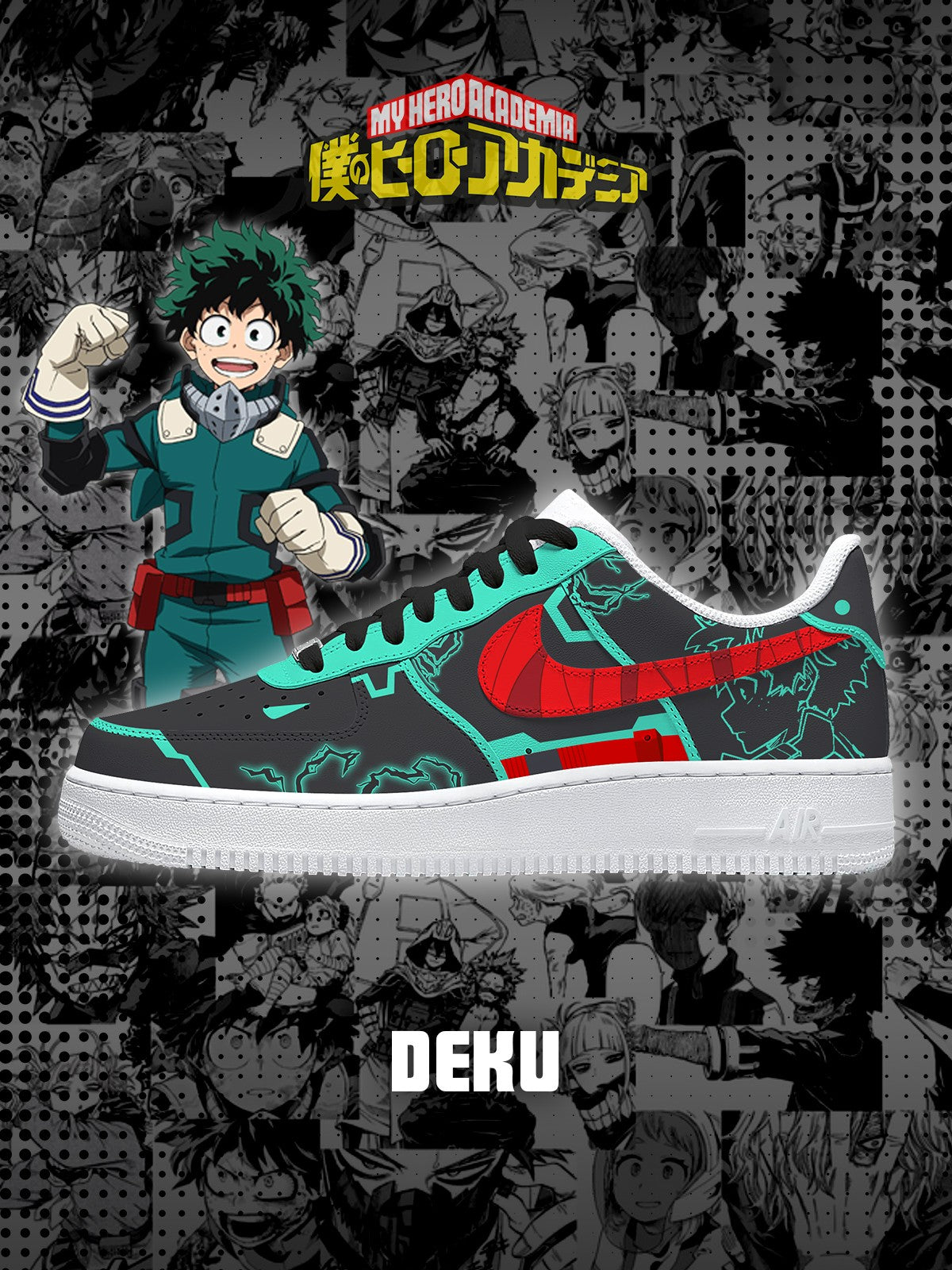 Deku Custom Sneakers