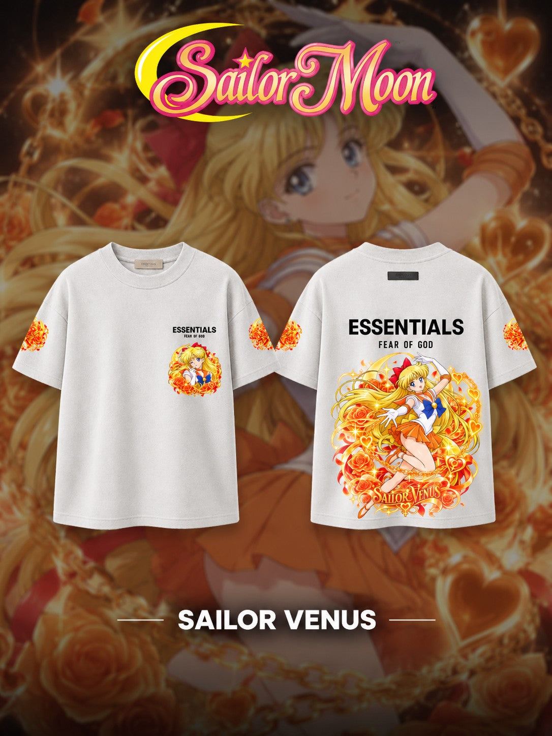 Sailor Venus V.1 Custom Ess. T-Shirt