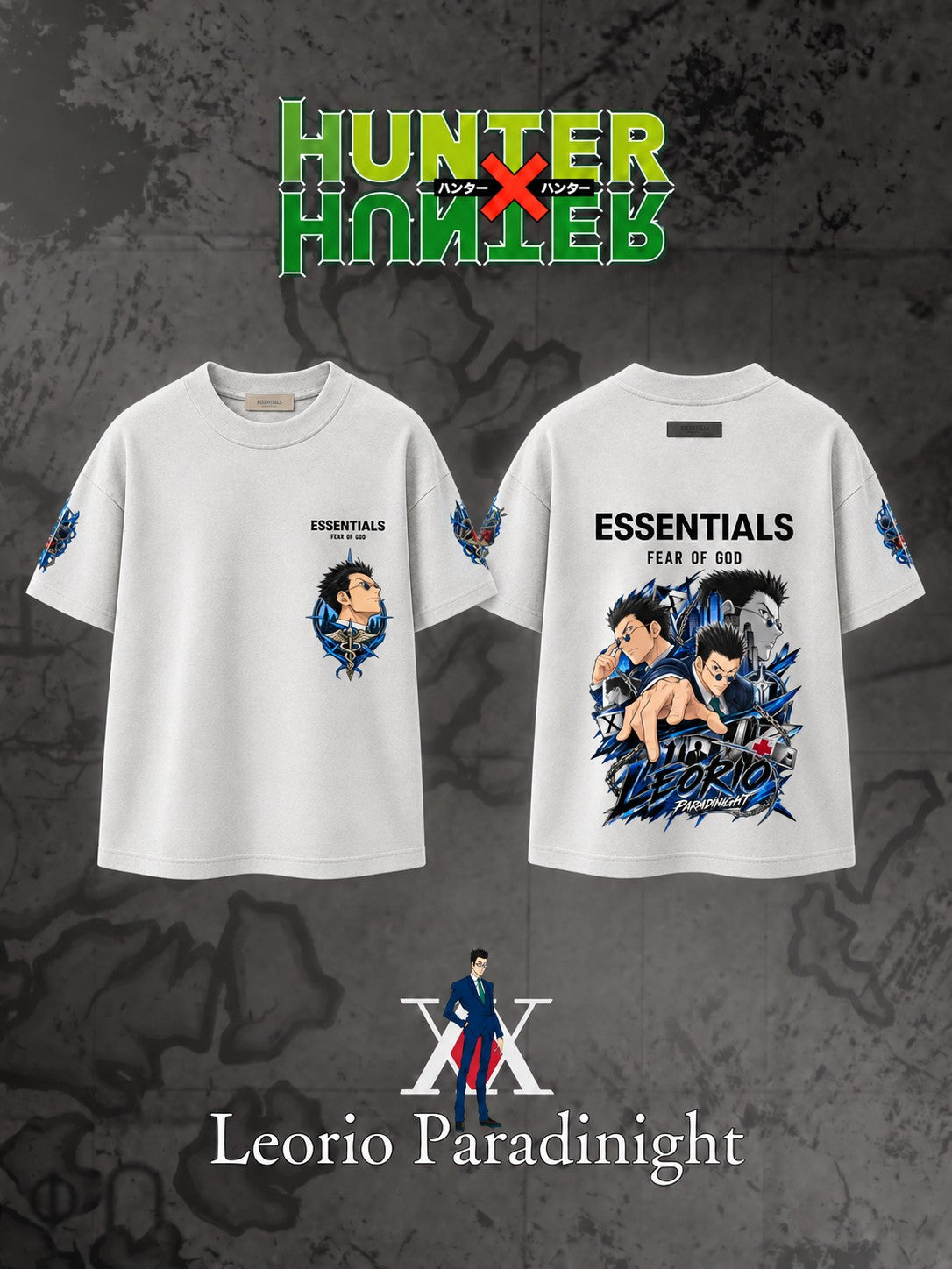 Leorio Paradinight V.1 Custom Ess. T-Shirt