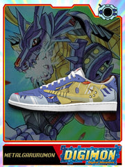 MetalGarurumon V.1 Custom TS Low Sneakers