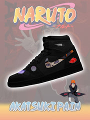 Akatsuki Pain V.2 Custom High-Top Sneakers