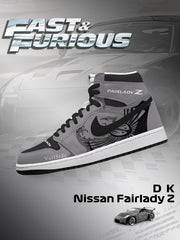 DK Fairlady Z V.1 Custom High-Top Sneakers
