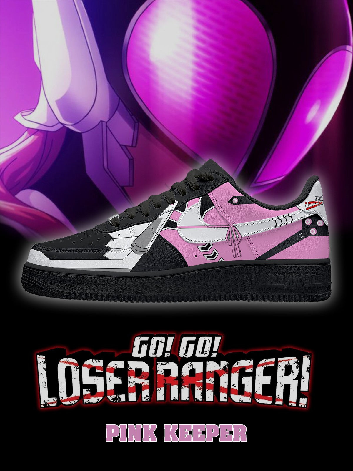 Pink Keeper V.1 Custom Sneakers