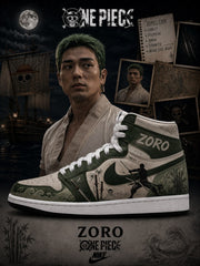 Zoro V.1 Custom High-Top Sneakers