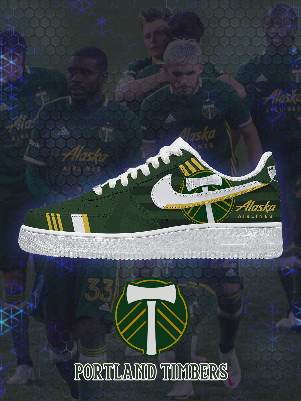 Portland V.1 Custom Air-Style Sneakers
