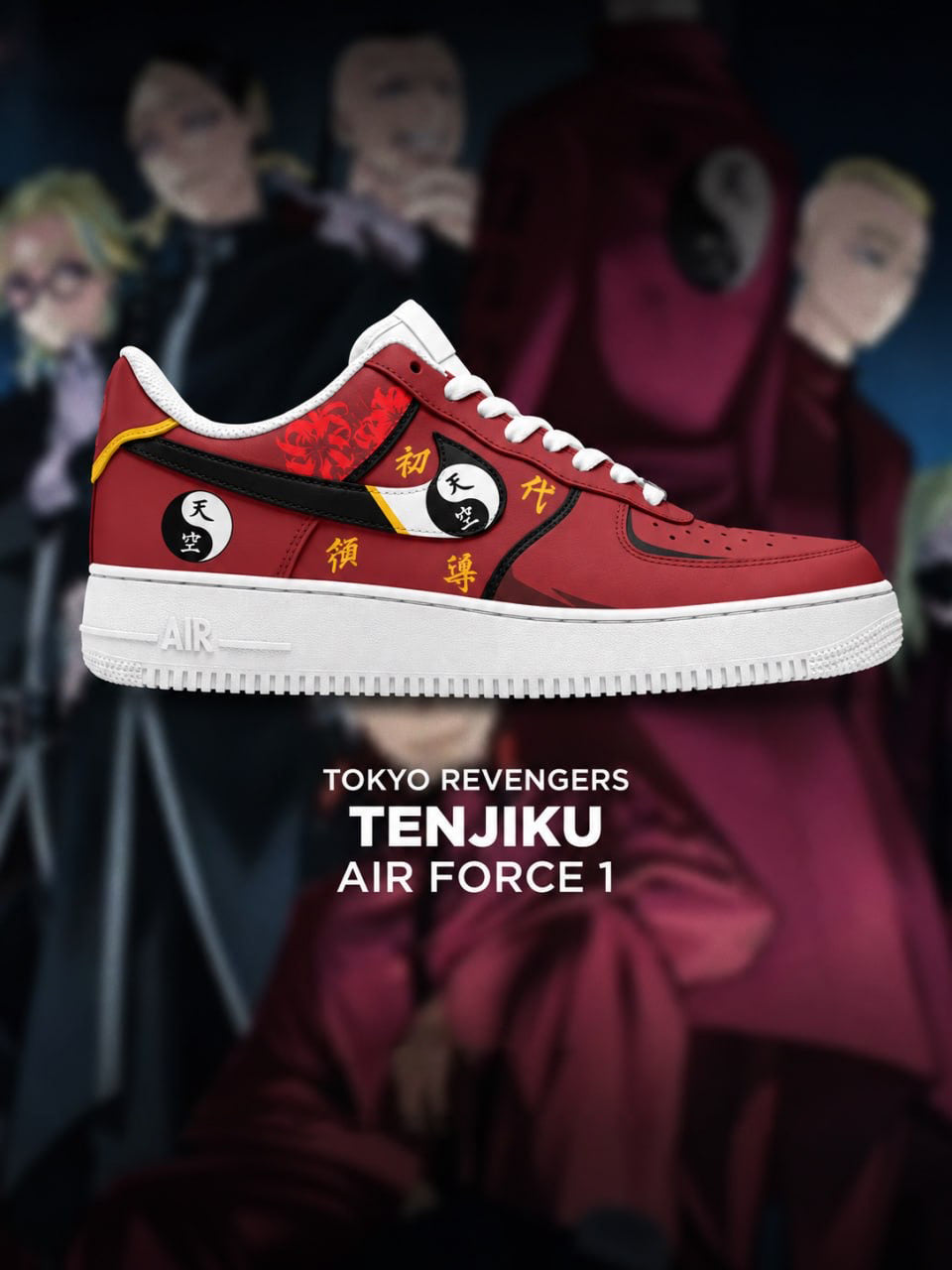 Tenjiku V.1 Custom Air-Style Sneakers