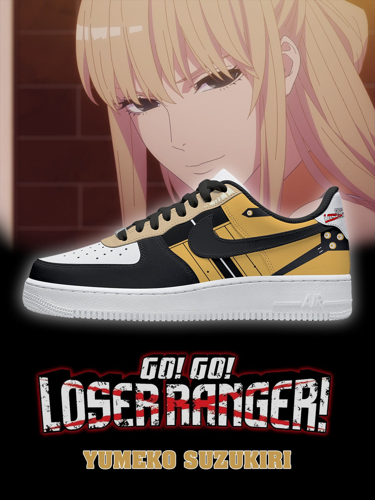 Yumeko Suzukiri V.1 Custom Sneakers