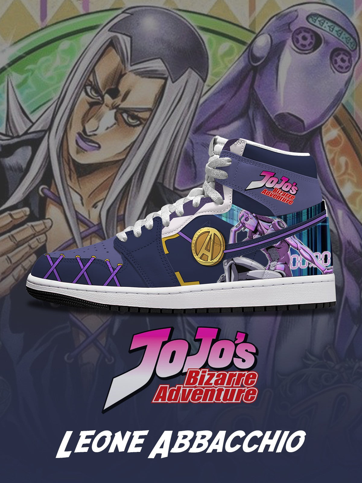 Leone Abbacchio V.2 Custom High-Top Sneakers