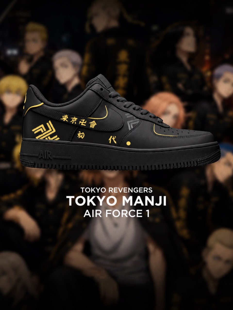 Tokyo Manji V.1 Custom Air-Style Sneakers