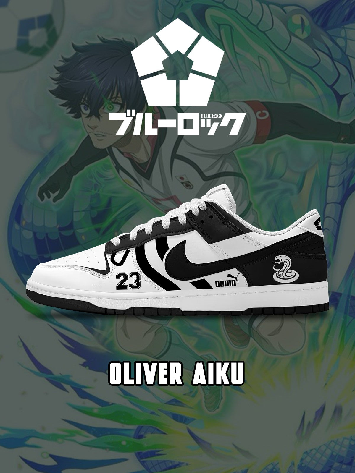 Oliver Aiku V.2 Custom Court-Low Sneakers
