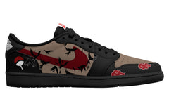 Akatsuki Itachi Uchiha V.6 Custom TS Low Sneakers