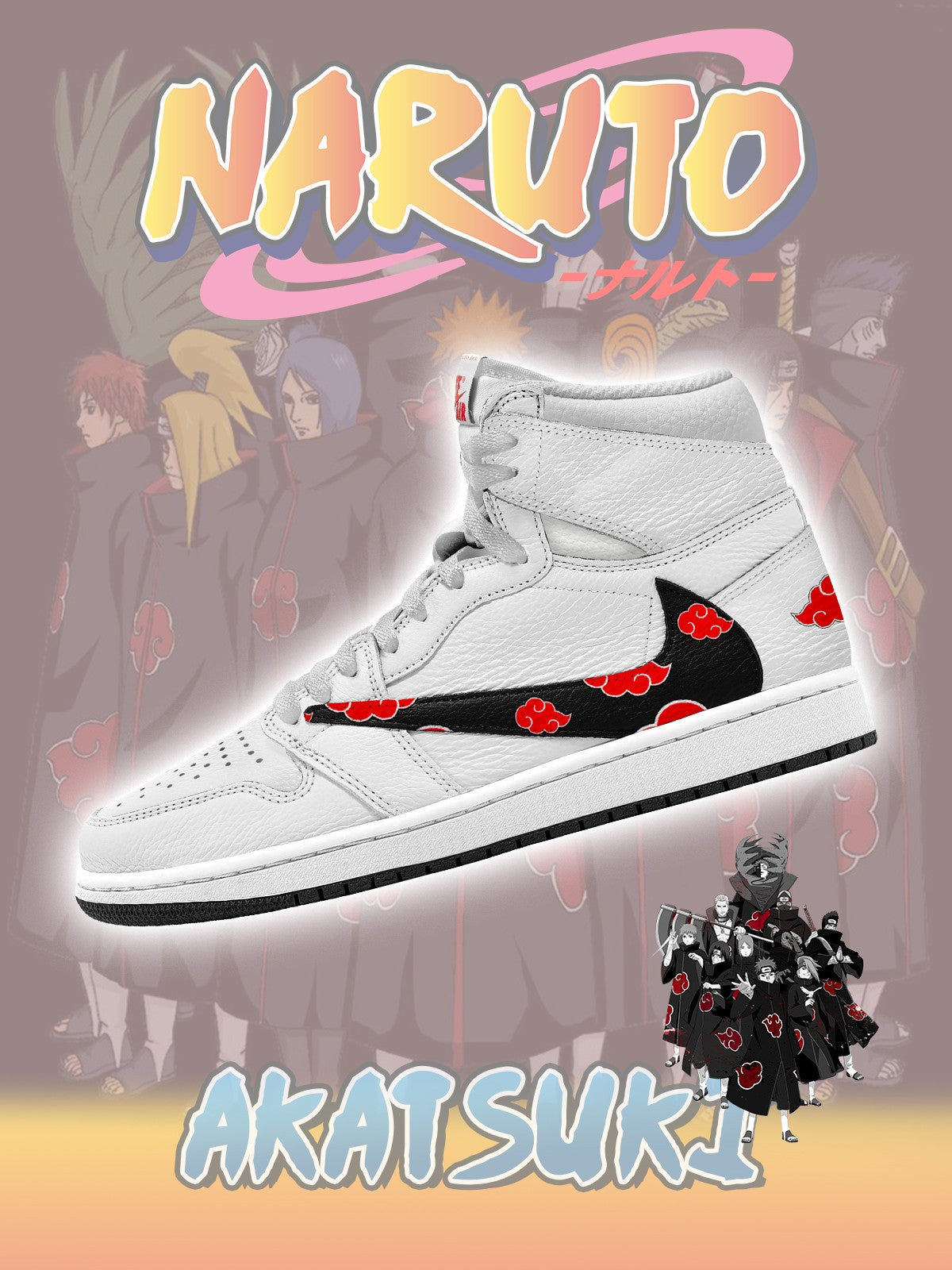 Akatsuki V.1 Custom TS High Sneakers