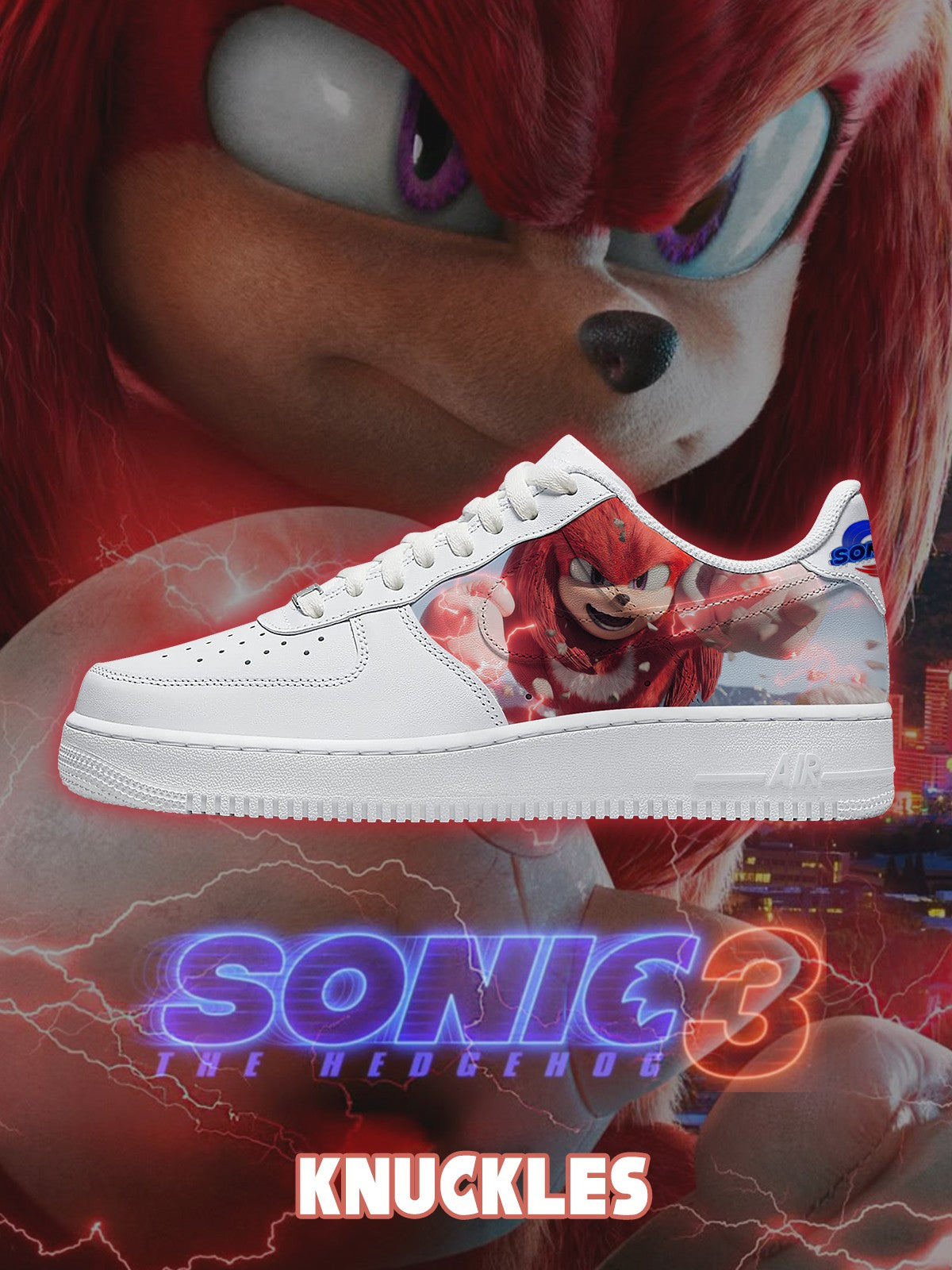Knuckles V.1 Custom Sneakers