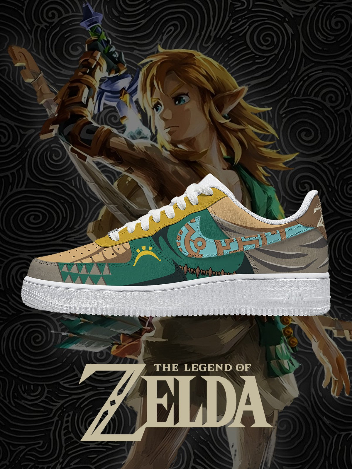 Link-Totk V.1 Custom Sneakers