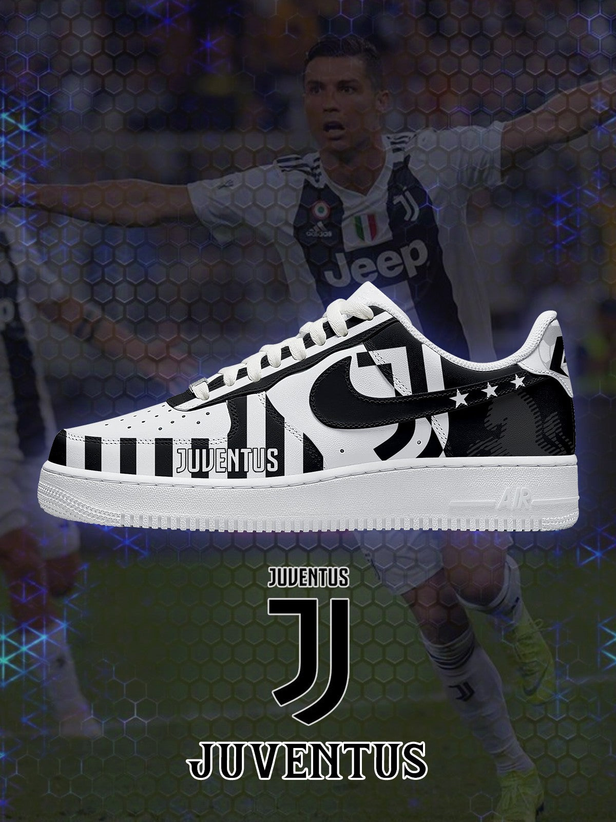 Juve V.1 Custom Air-Style Sneakers