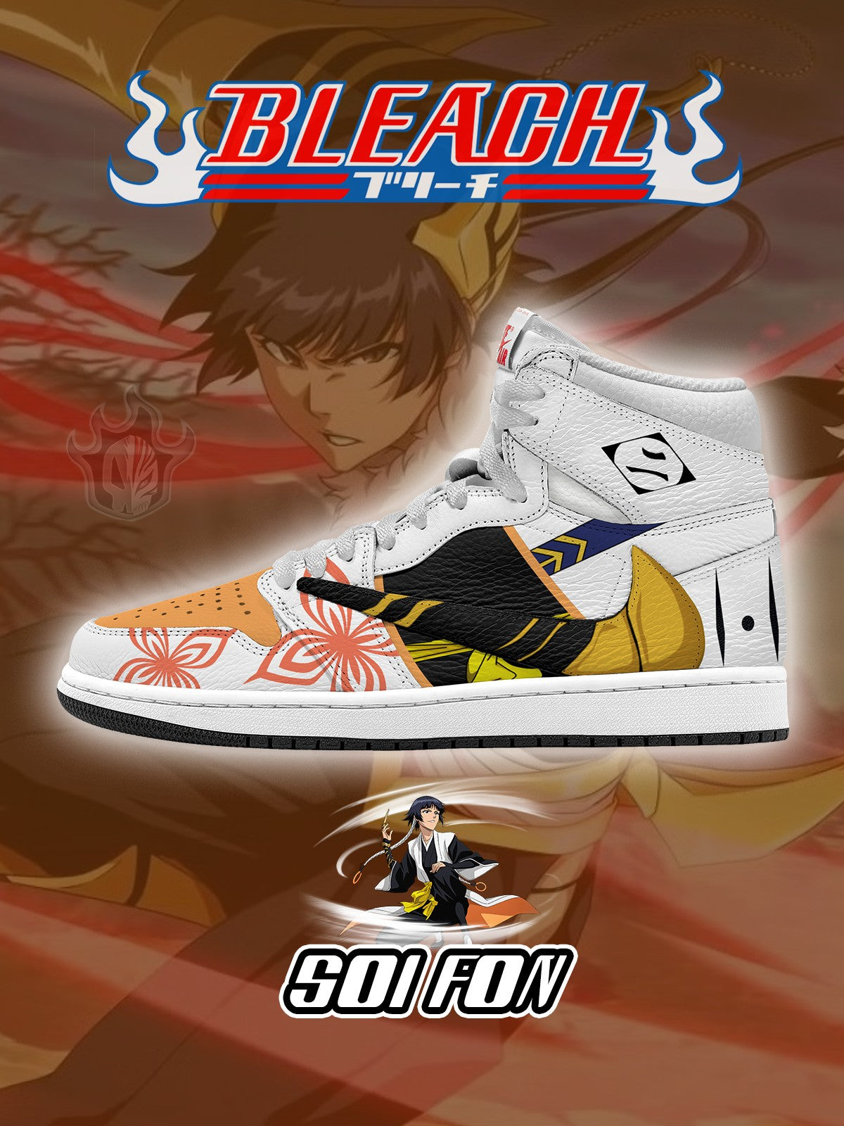 Soi Fon V.2 Custom TS High Sneakers