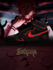 Ryomen Sukuna V.1 Custom High-Top Sneakers
