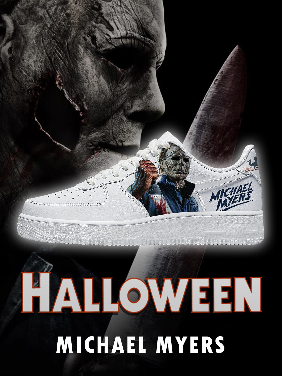 Michael Myers V.4 Custom Sneakers