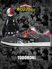 Shoto Todoroki V.1 Custom TS Low Sneakers