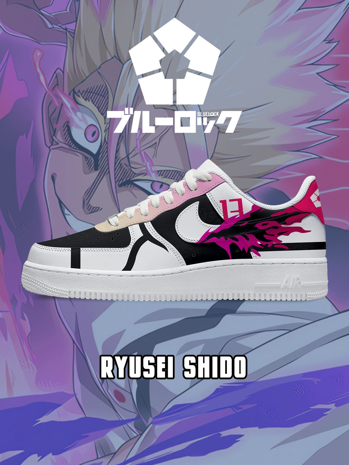 Ryusei Shido V.6 Custom Sneakers