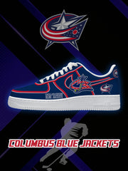 Columbus Hockey V.2 Custom Air-Style Sneakers