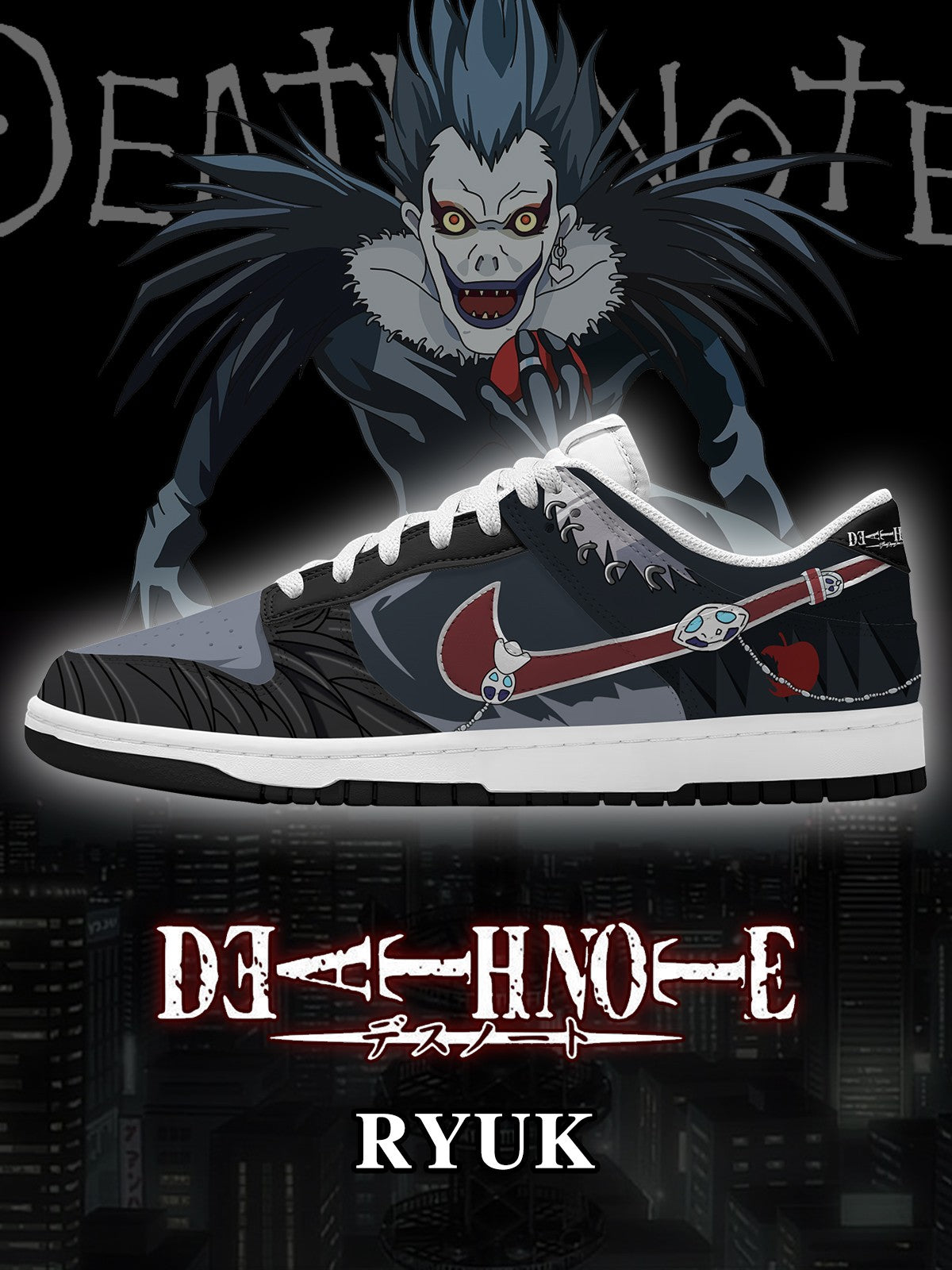 Ryuk V.3 Custom SB-Style Sneakers