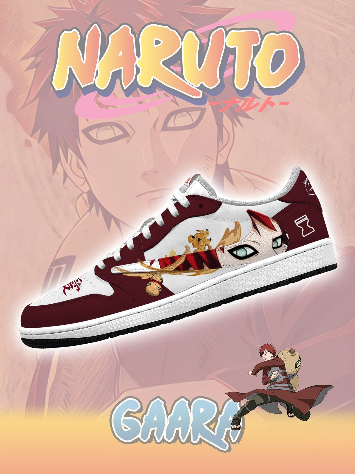 Gaara V.1 Custom TS Low Sneakers