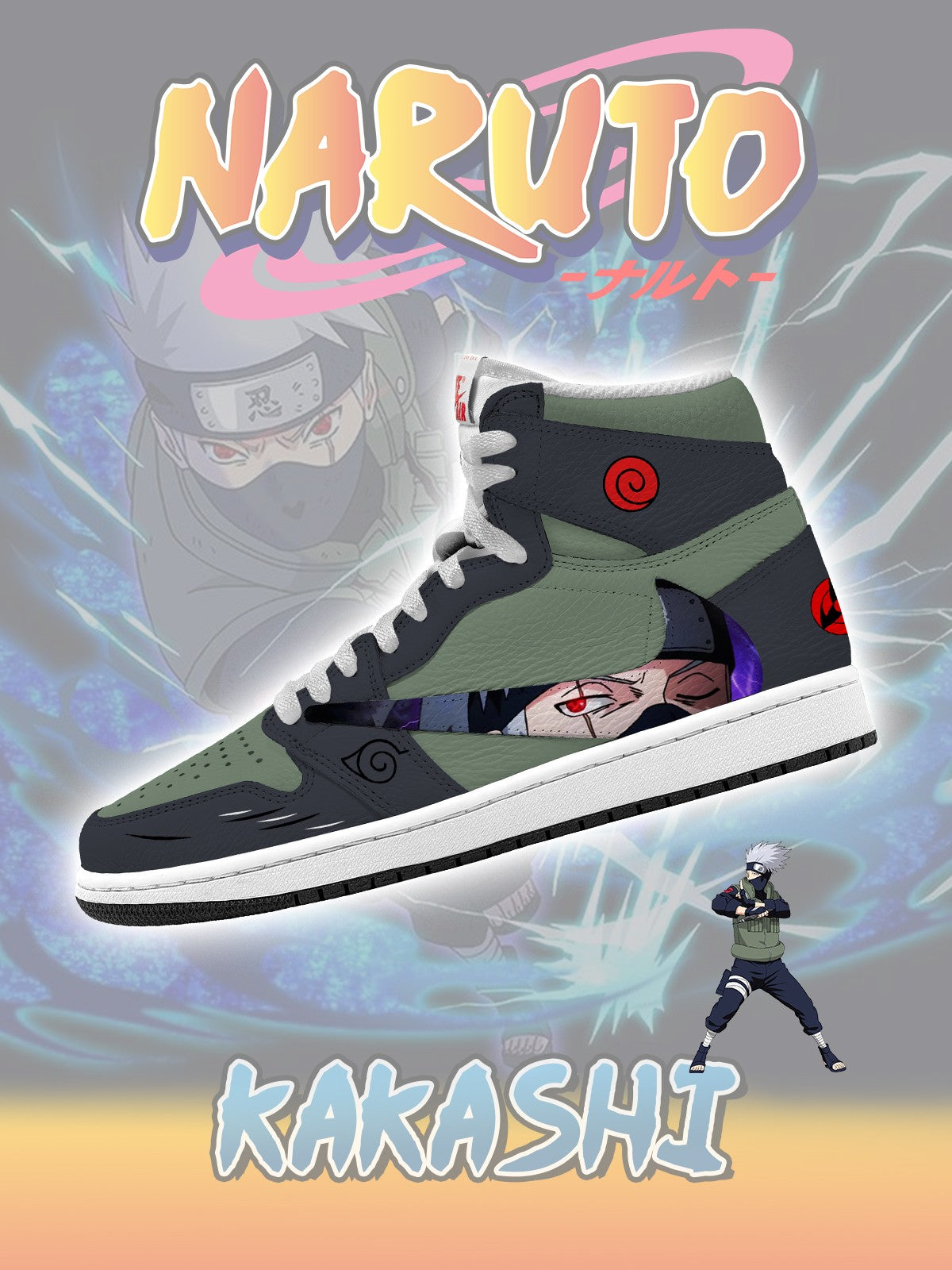 Kakashi V.1 Custom TS High Sneakers