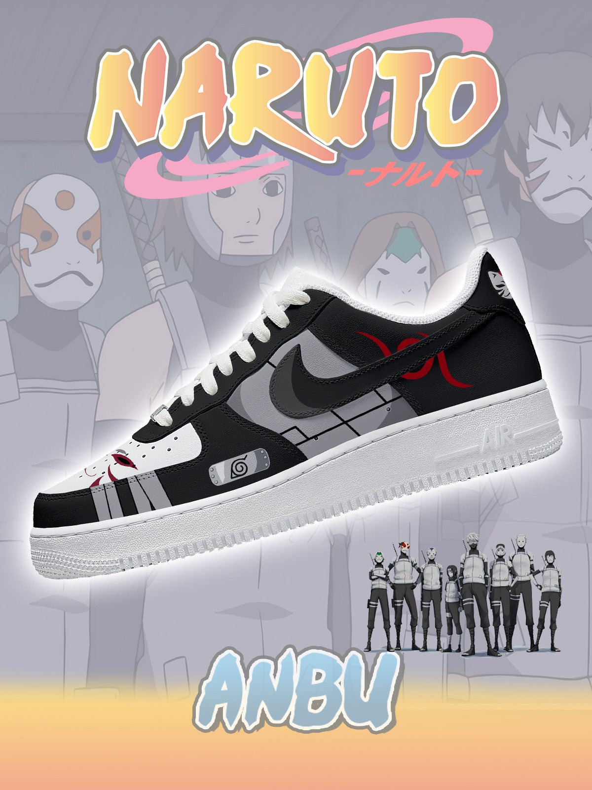 Anbu V.1 Custom Sneakers
