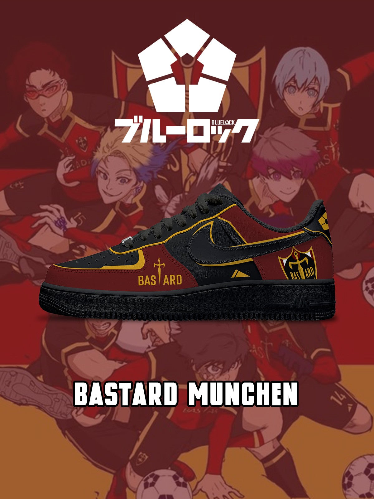 Bastard Munchen V.1 Custom Sneakers