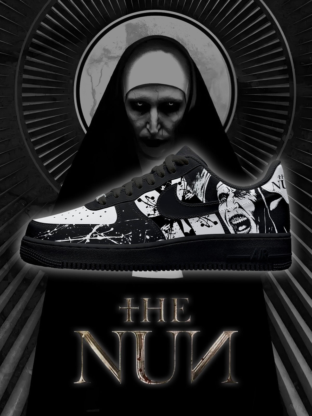 The Nun V.1 Custom Sneakers