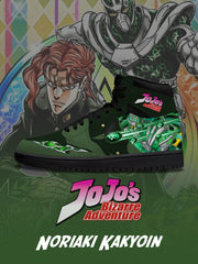 Noriaki Kakyoin V.2 Custom High-Top Sneakers