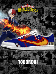 Shoto Todoroki V.2 Custom TS Low Sneakers