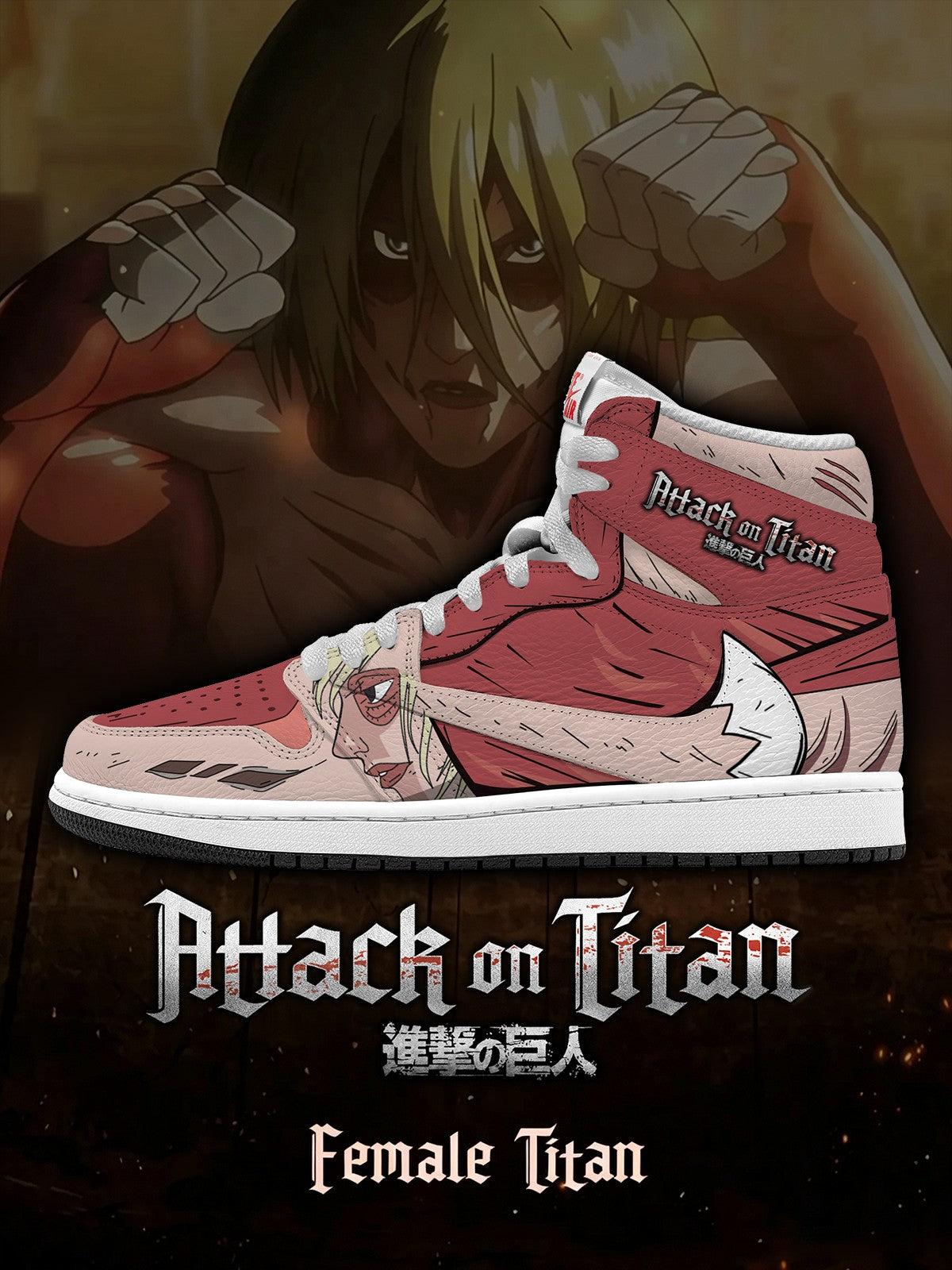 Female Titan V.2 Custom TS High Sneakers