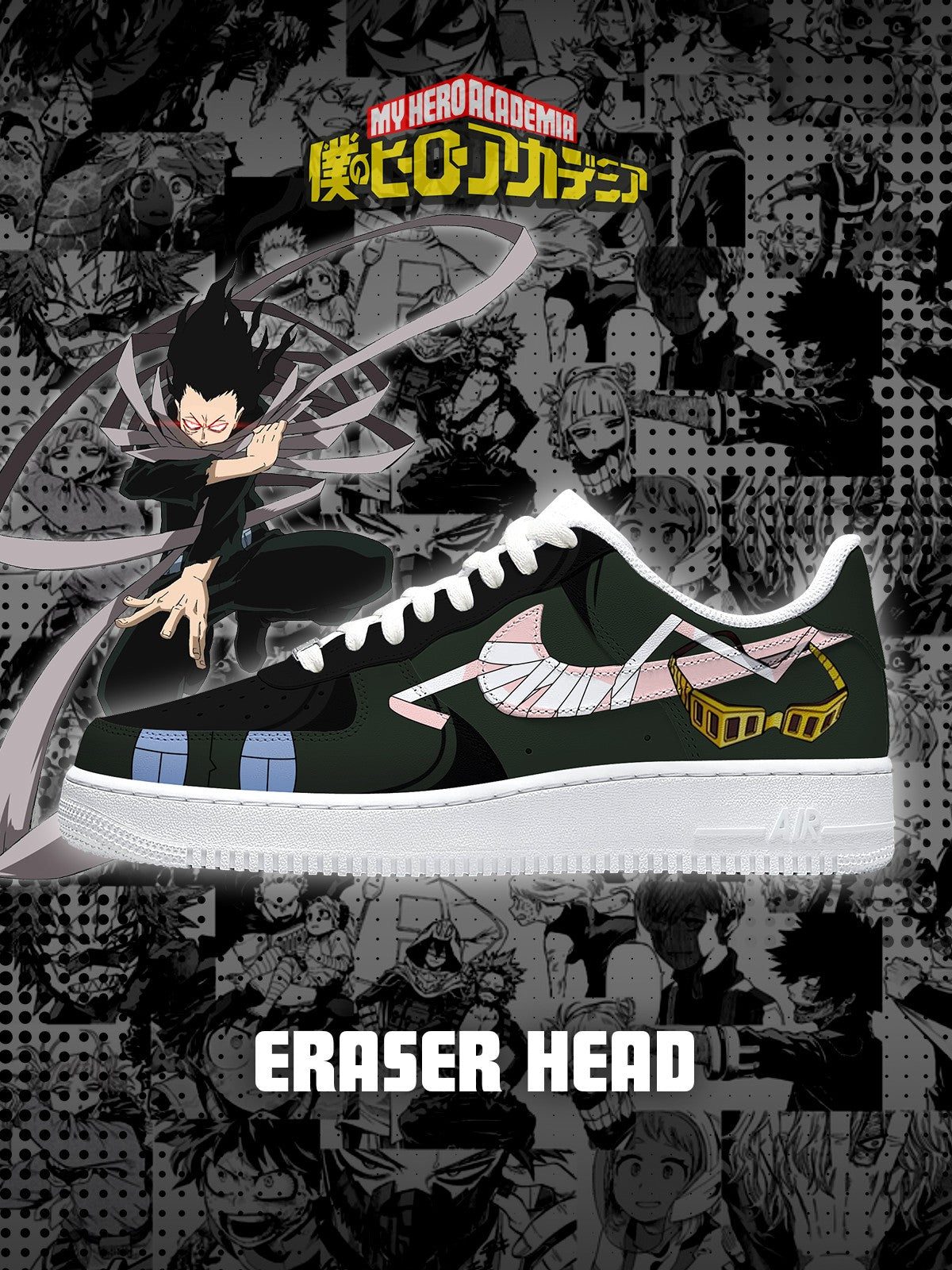 Eraser Head Custom Sneakers