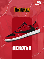 Nekoma High V.1 Custom TS Low Sneakers