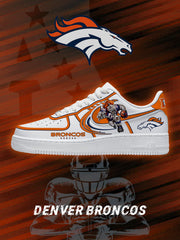 Denver Football V.2 Custom Air-Style Sneakers