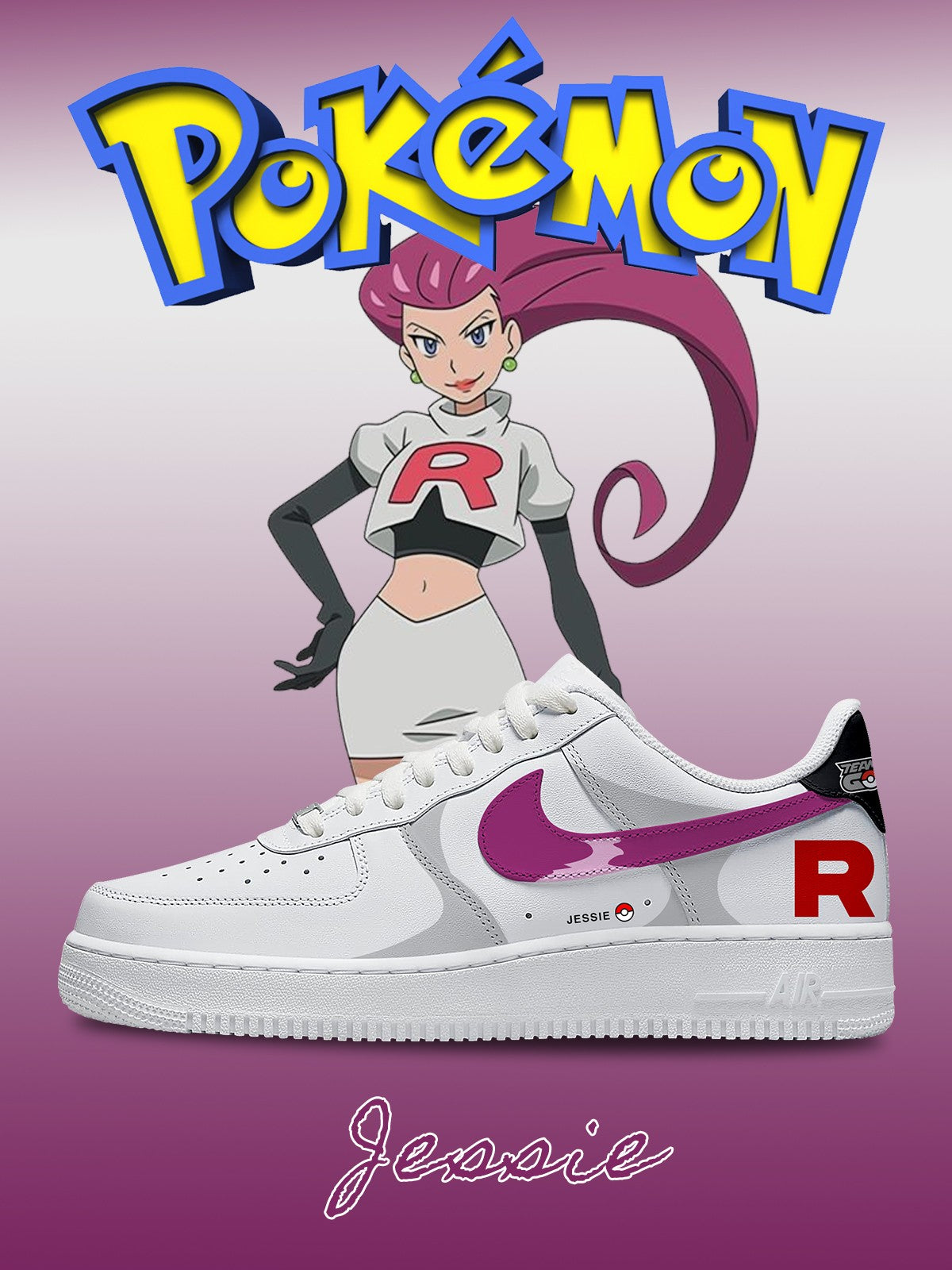 Jessie V.2 Custom Air-Style Sneakers