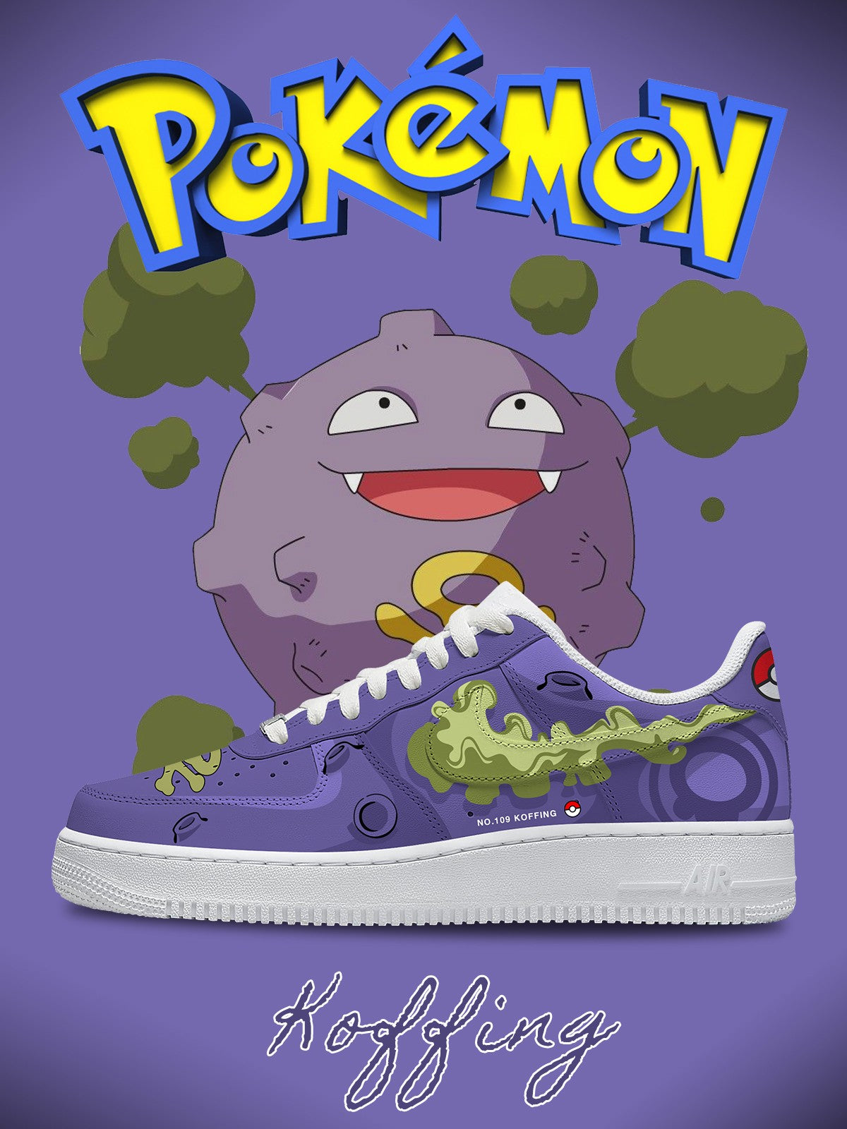 Koffing V.2 Custom Air-Style Sneakers