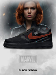 Black Widow V.1 Custom Air-Style Sneakers