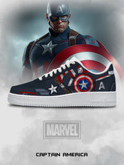 Captain America V.1 Custom Air-Style Sneakers