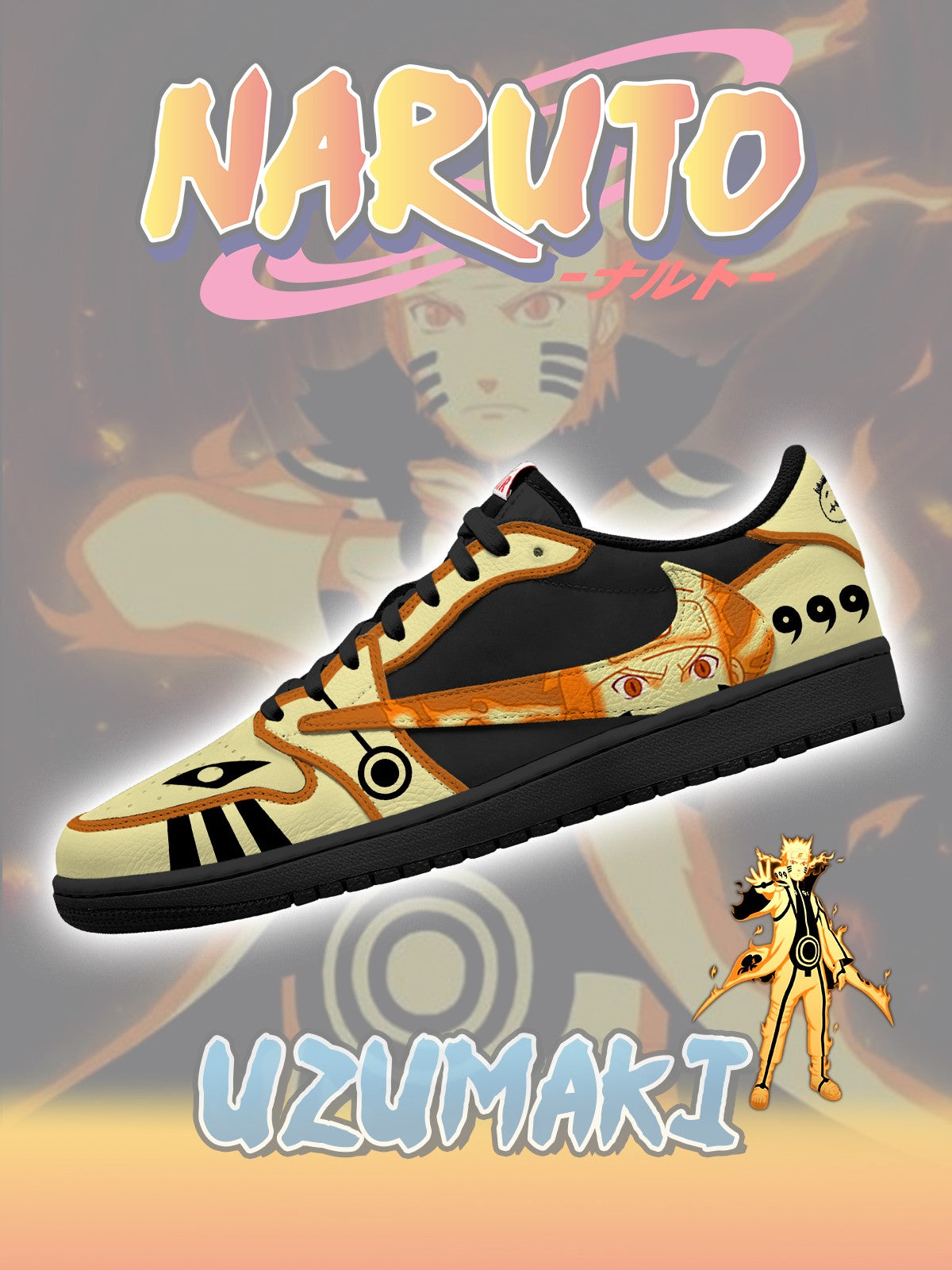 Uzumaki V.3 Custom TS Low Sneakers