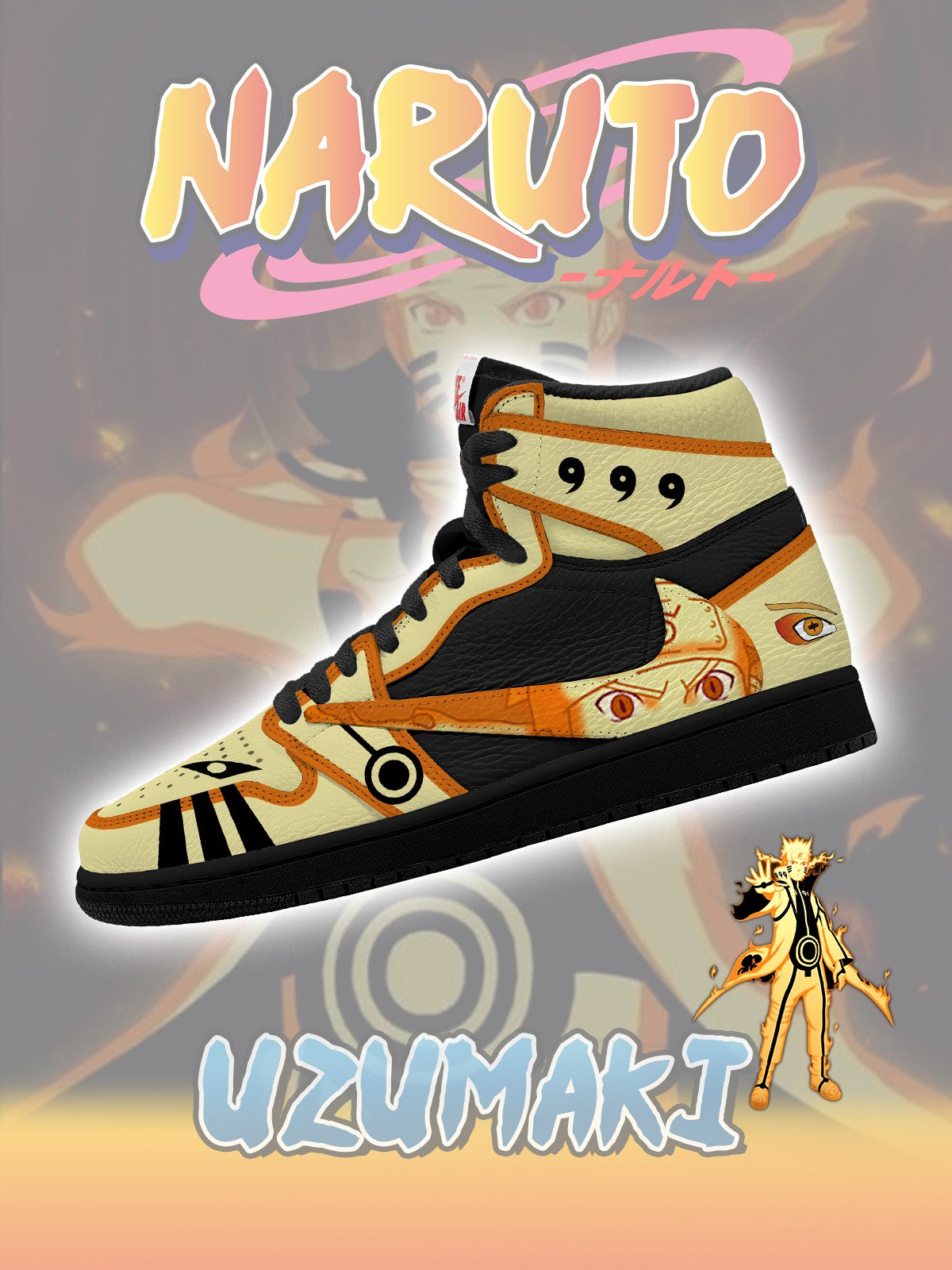 Uzumaki V.3 Custom TS High Sneakers