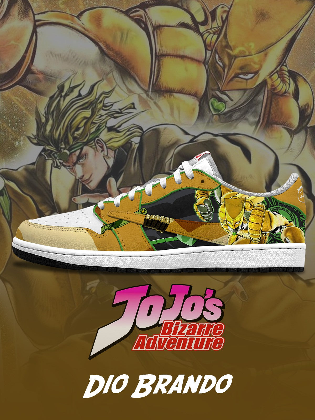 Dio Brando V.2 Custom TS Low Sneakers