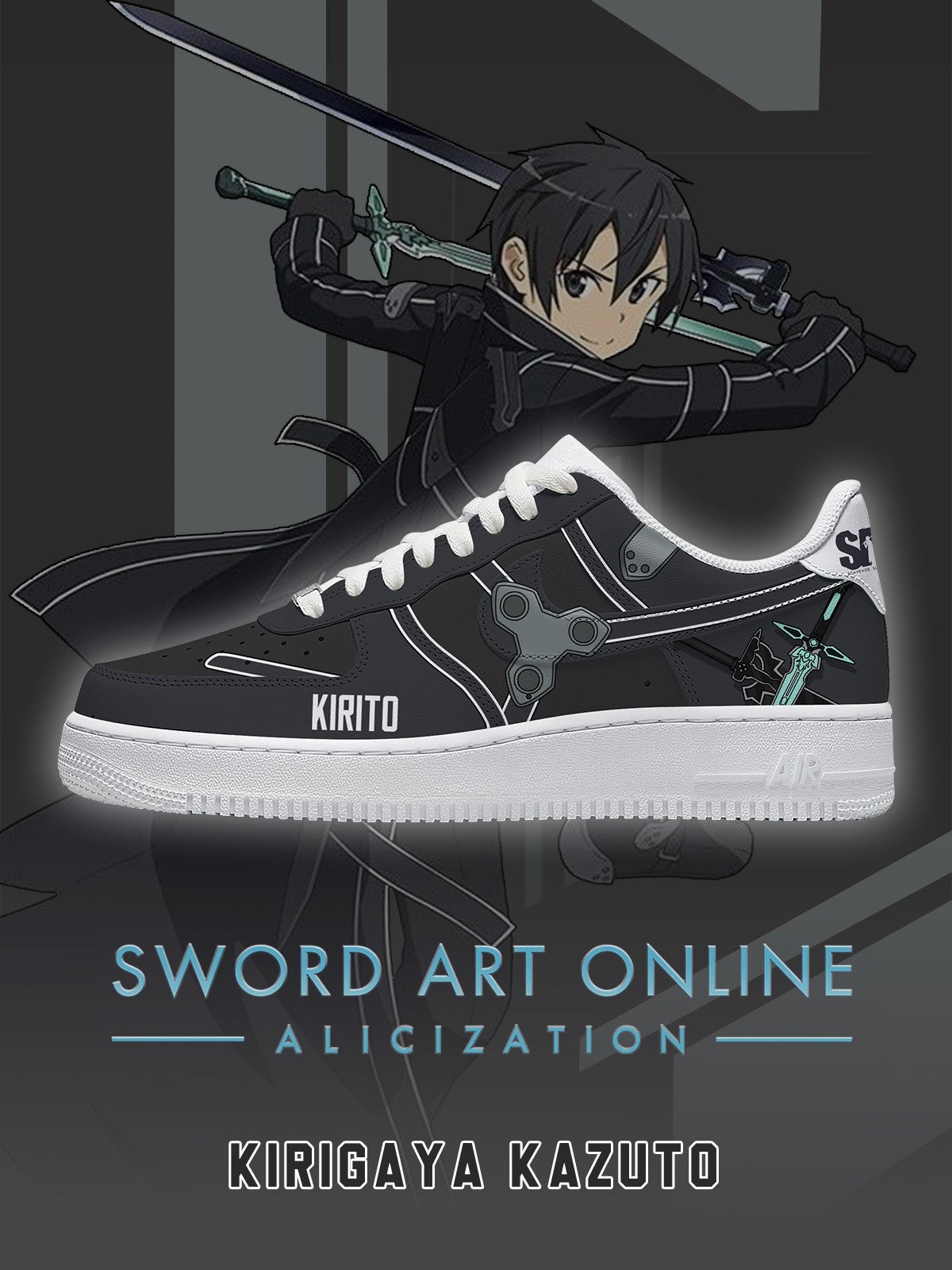 Kirigaya Kazuto V.1 Custom Sneakers