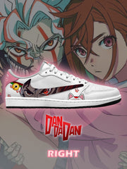 Okarun and Momo V.1 Custom TS Low Sneakers