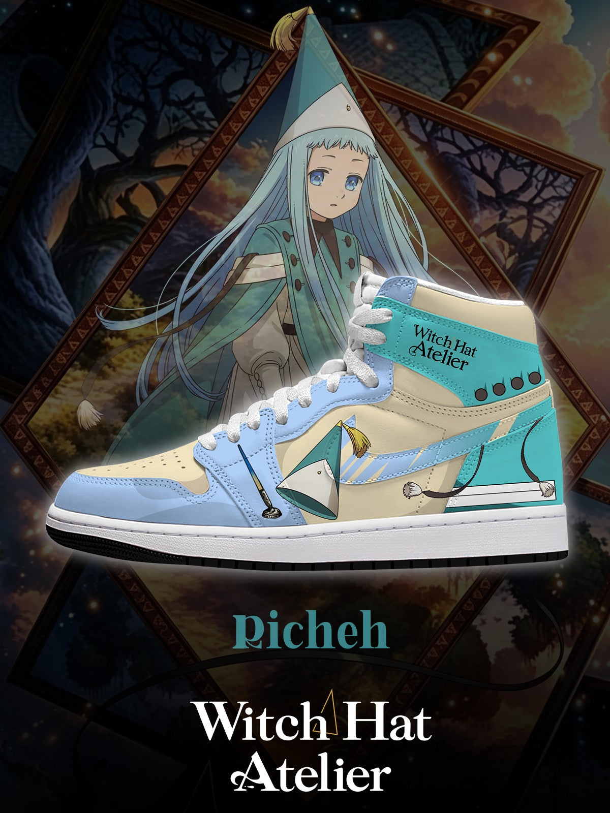 Richeh V.1 Custom High-Top Sneakers