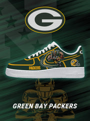 Green Bay Football V.2 Custom Air-Style Sneakers