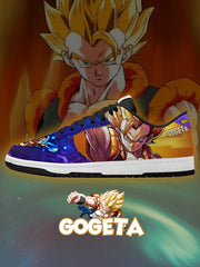 Gogeta V.1 Custom Court-Low Sneakers